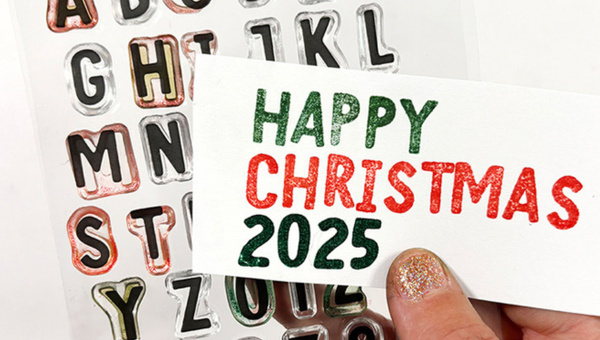 December Daily® 2025 Alphabet 4×6 Stamp Set, 3 of 3