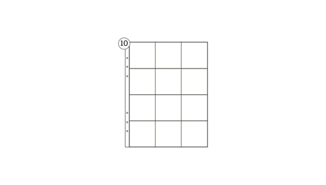 6×8 Page Protectors - 2×2 Pockets (10 pack), 1 of 1