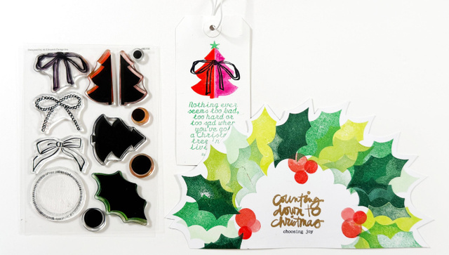 Bows & Trees 4×6 Stamp Set, 3 of 5