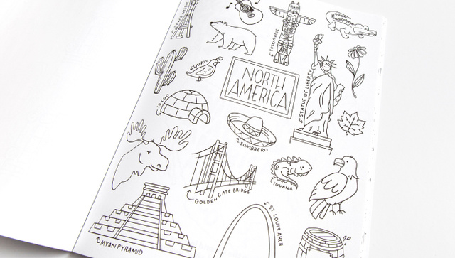 Wonderful World Coloring Book, 6 of 7