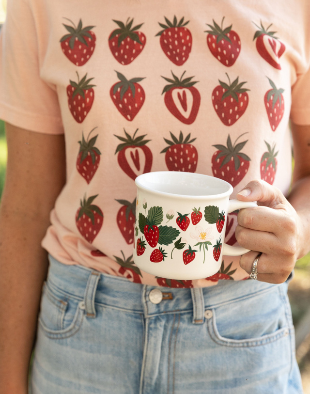 Strawberry Patch Mug, 2 of 5