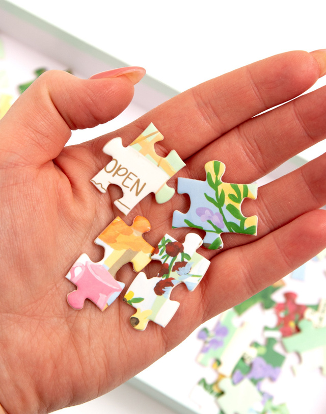 Flower Shop - 400 Piece Panoramic Jigsaw Puzzle, 8 of 8