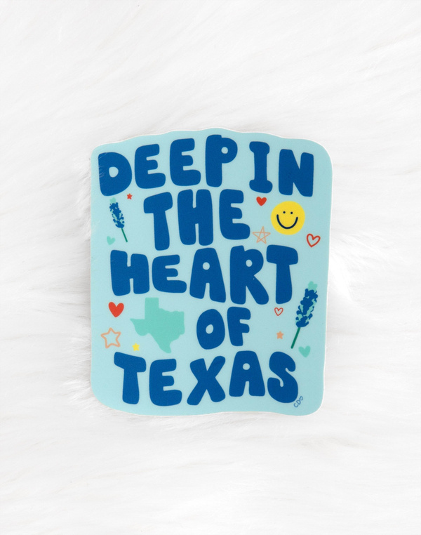 Deep in the Heart of Texas Decal Sticker, 2 of 3