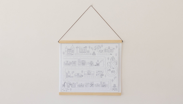 Modern City Printable Poster, 1 of 6