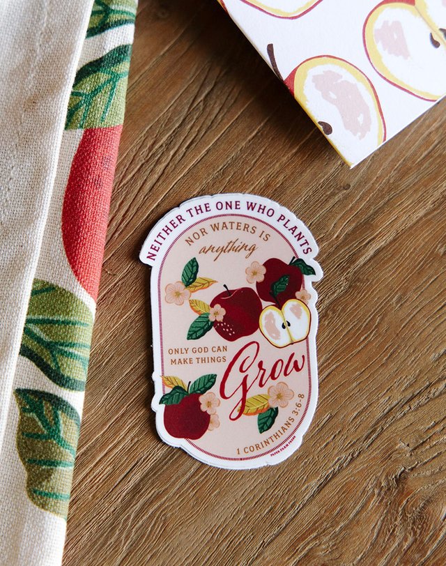 Apple Faith Decal Sticker, 3 of 3