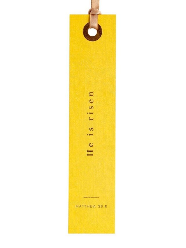 He Is Risen Scripture Bookmark, 2 of 2