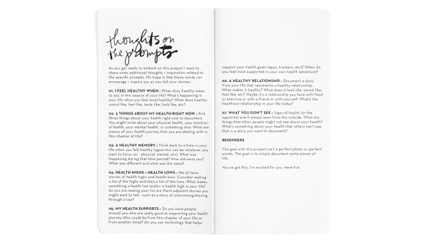 Pieces of Health Notebook, 3 of 7