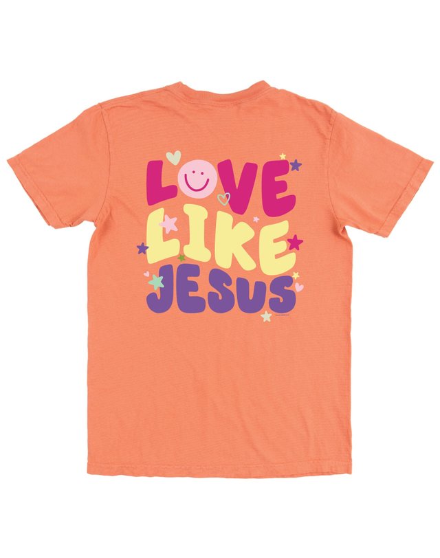 Love Like Jesus Tee - Terracotta, 4 of 4