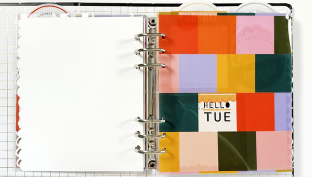 Days 11×8 Color Blocked Transparency Pack, 4 of 4