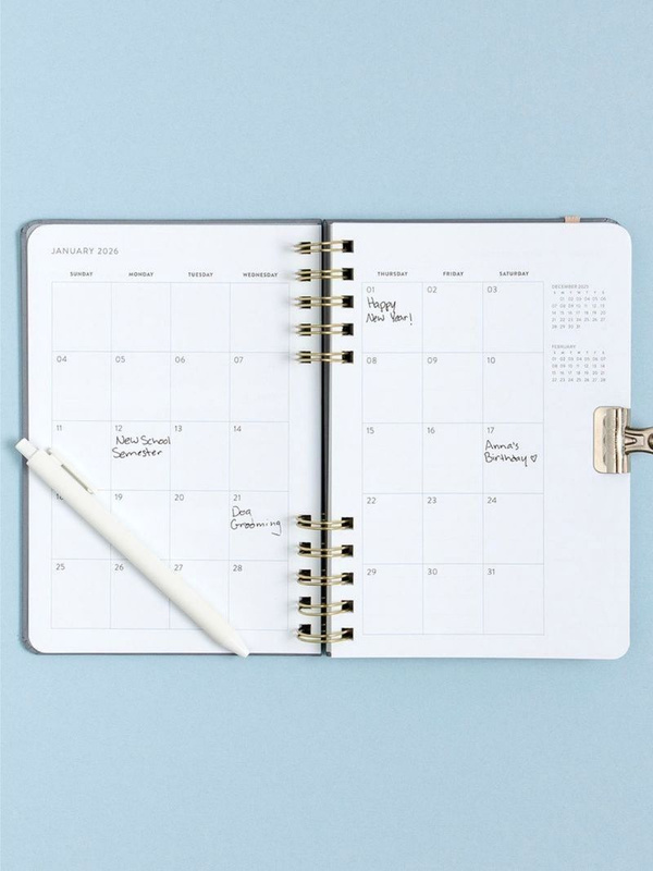 2026 Spiral Planner, 2 of 7