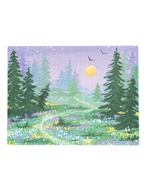 Twilight Garden - 500 Piece Jigsaw Puzzle - 1canoe2