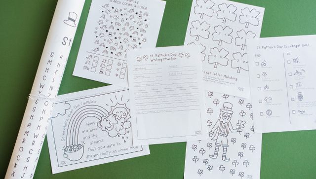 St. Patrick's Day Digital Pack, 2 of 7