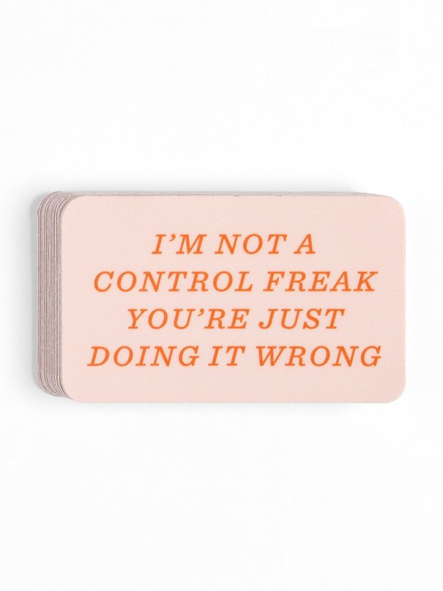 Control Freak Decal Sticker, 1 of 1