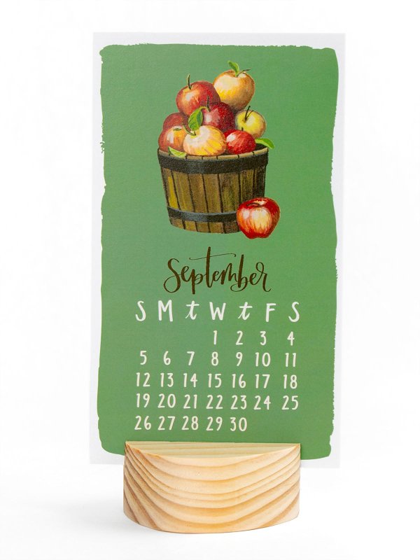 I Remember When 2027 Mini Desk Calendar + Wooden Block, 5 of 8
