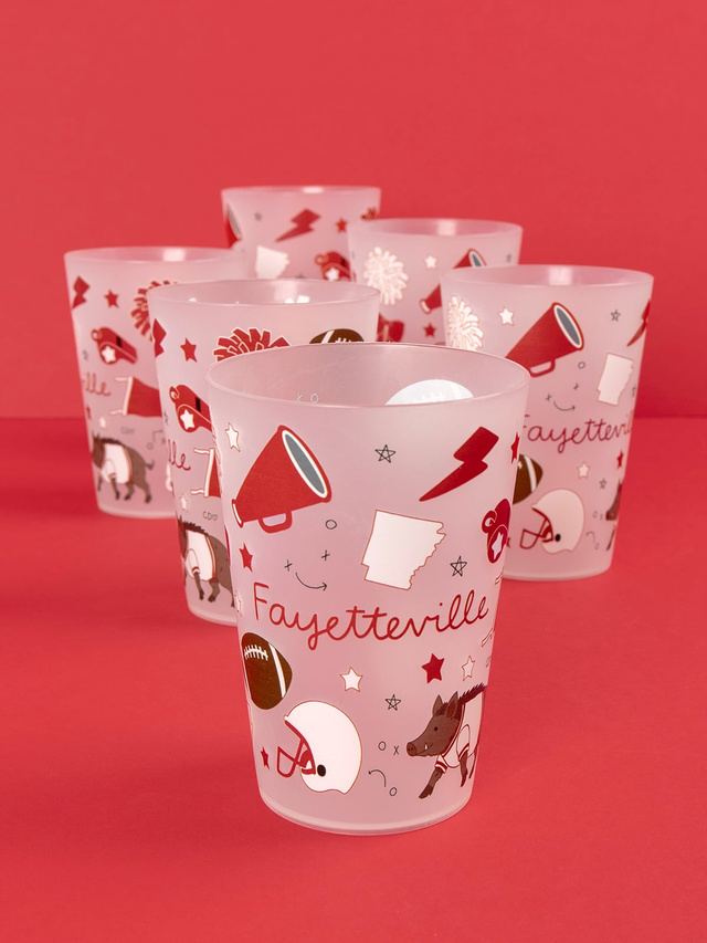Fayetteville Football Game Day 16oz Stadium Cups, 1 of 3