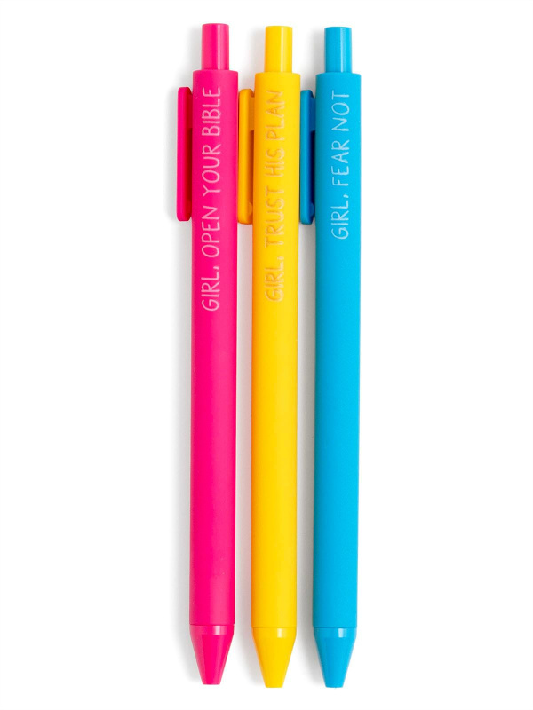 Blessed Girl Pen Set - Girl Open Your Bible Collaboration, 2 of 4