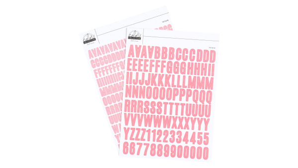 Color Collective 5×7 Cardstock Alphabet Sticker - Sorbet, 1 of 1
