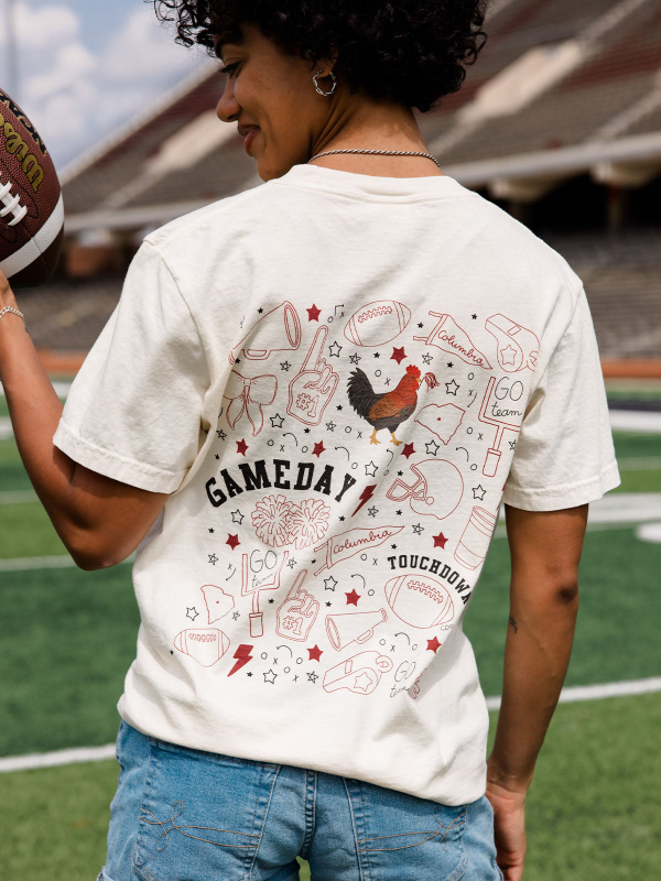 Columbia Football Game Day Tee - Ivory, 1 of 5