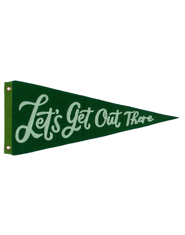Let's Get Out There Pennant Flag, 3 of 4