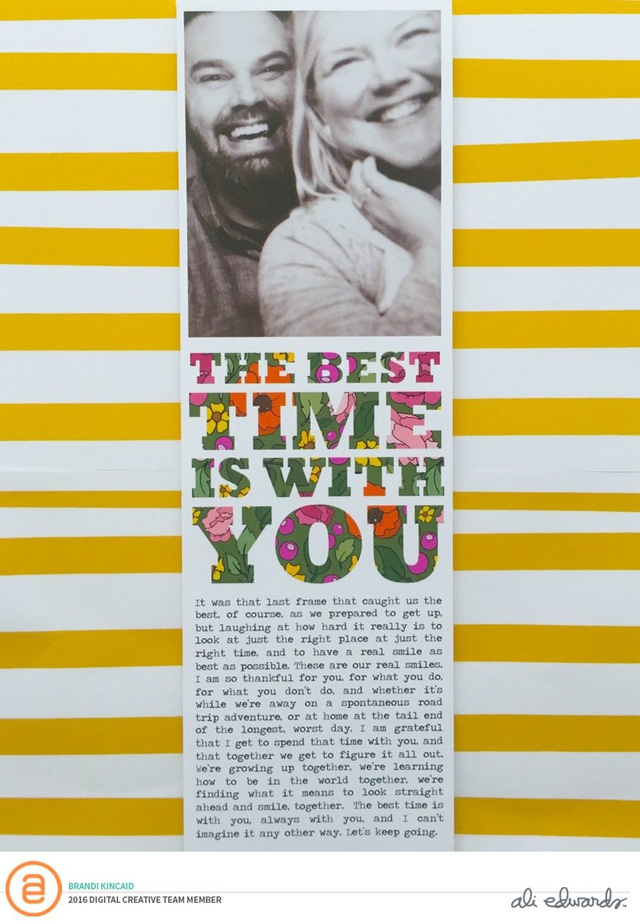 The Best Time Is With You, 1 of 2
