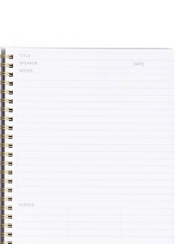 Lilac Bible Study Spiral Notebook with Reference Maps, 5 of 9