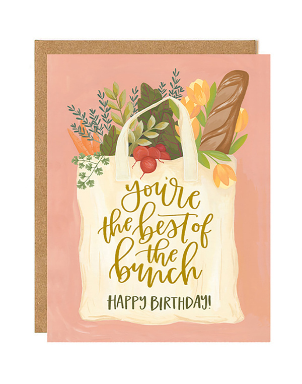 Best of the Bunch Birthday Greeting Card, 1 of 1