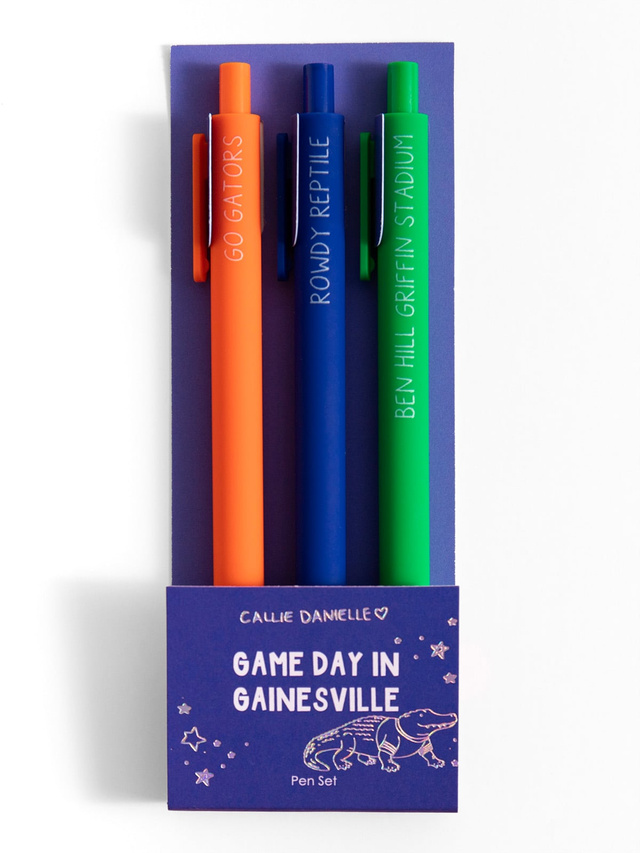Gainesville Football Game Day Pen Set, 1 of 4