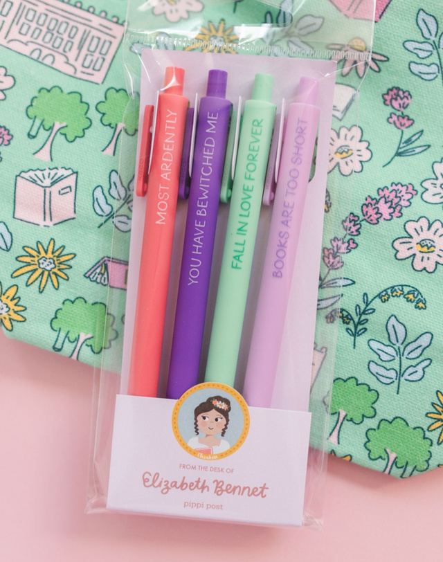 Pride & Prejudice Elizabeth Bennet Pen Set, 4 of 7