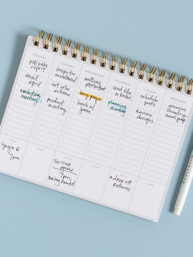 7×9 Spiral Weekly Planner, 4 of 6