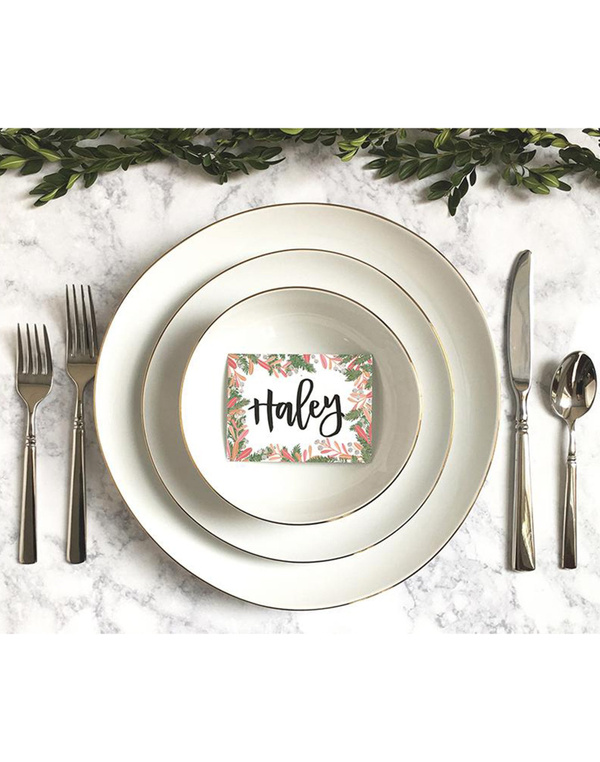 Digital Printable Thanksgiving Table Place Card, 2 of 2