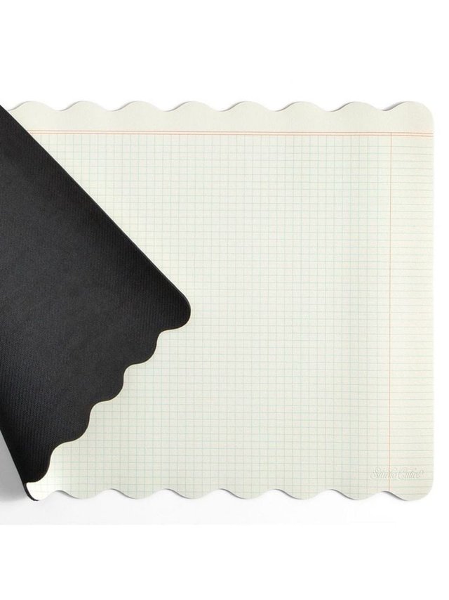 Scalloped Ledger Large Desk Mat, 4 of 5