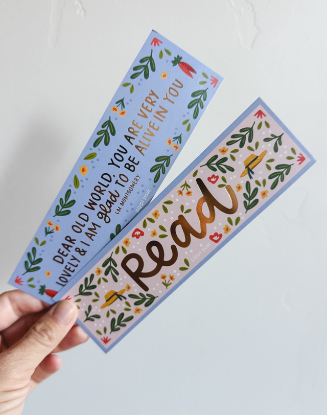 Read Anne of Green Gables Gold Foil Bookmark Set, 3 of 4