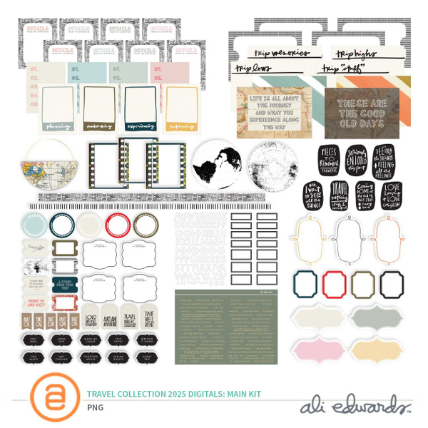 Travel Collection 2025 Digital Main Kit, 1 of 1