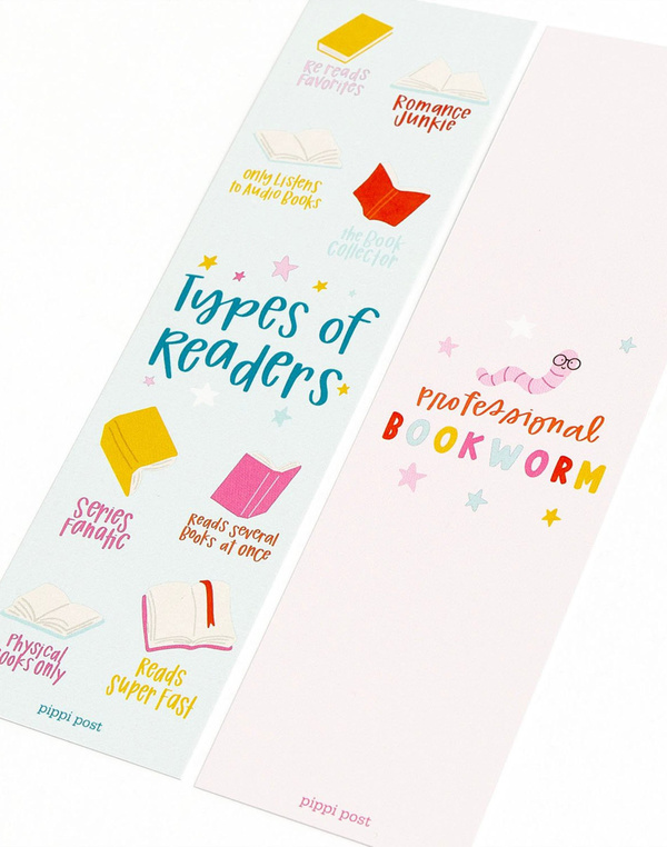 Types of Readers Bookmark Set, 3 of 3