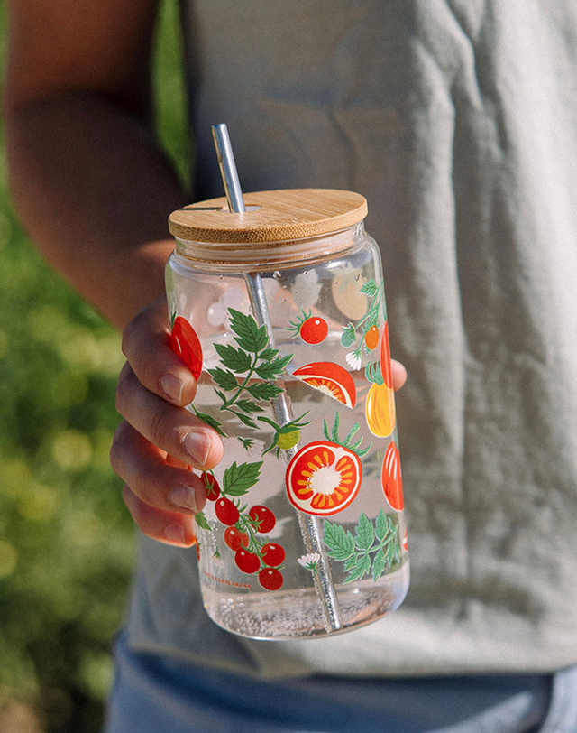 Tomato Vine Glass Can, 2 of 7