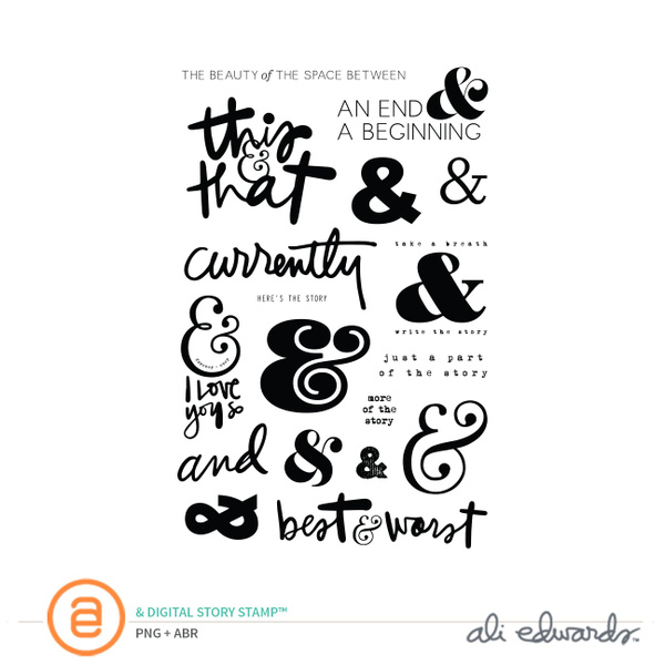 Ampersand Digital Story Stamp™ , 1 of 2