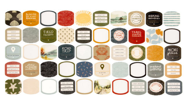 Travel Collection 2026 Plastic Die Cut Pack, 1 of 4