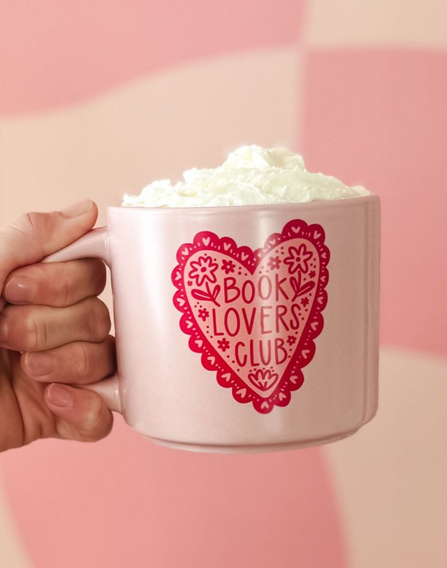 Book Lovers Club Large Ceramic Mug , 5 of 6