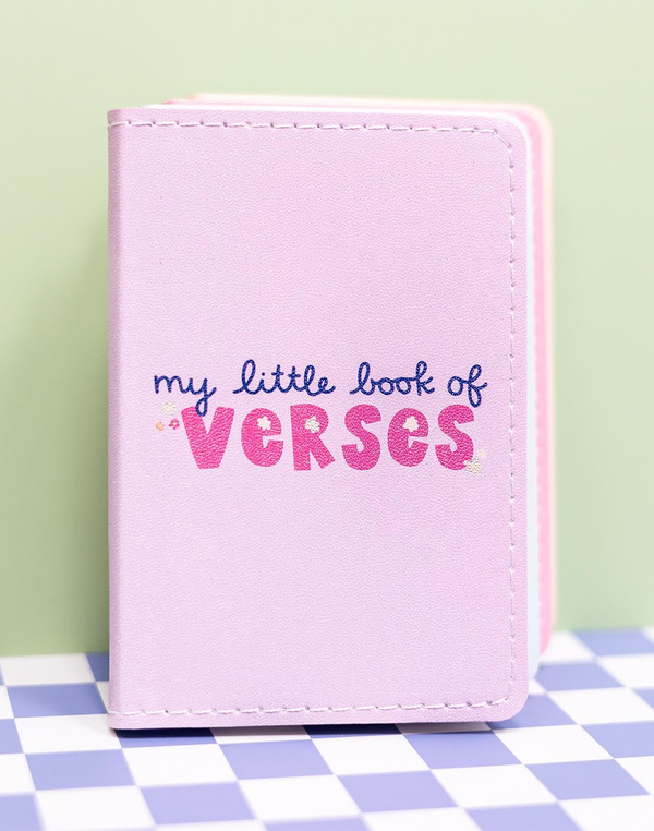 Little Book of Verses Journal - Purple, 2 of 7