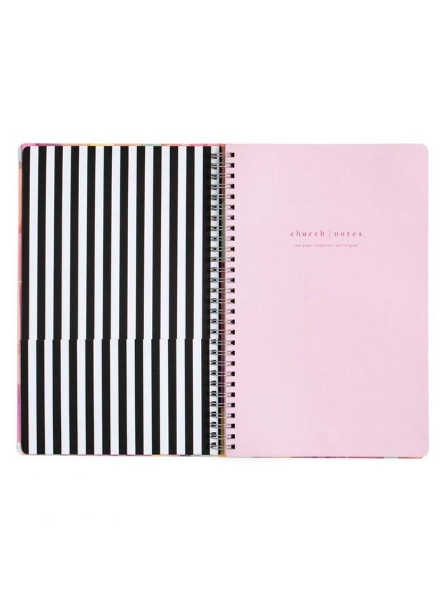Hot Pink Bible Study Spiral Notebook by Girl, Open Your Bible!, 3 of 7
