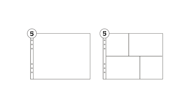 10×8 Combo Page Protector Pack, 1 of 1
