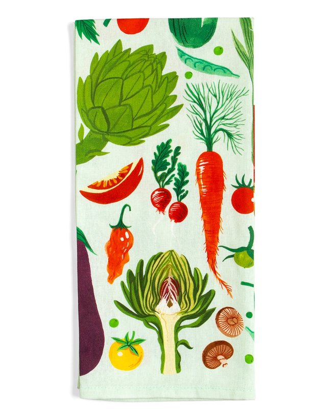Farm Fresh Veggies Tea Towel, 6 of 9