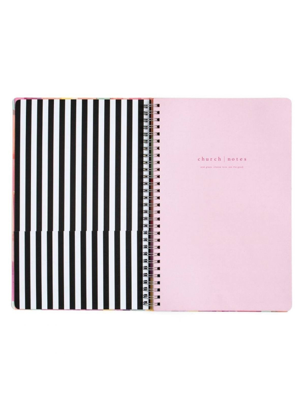 Hot Pink Bible Study Spiral Notebook by Girl, Open Your Bible!, 3 of 7