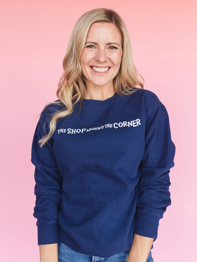 The Shop Around the Corner Sweatshirt - True Navy, 2 of 5