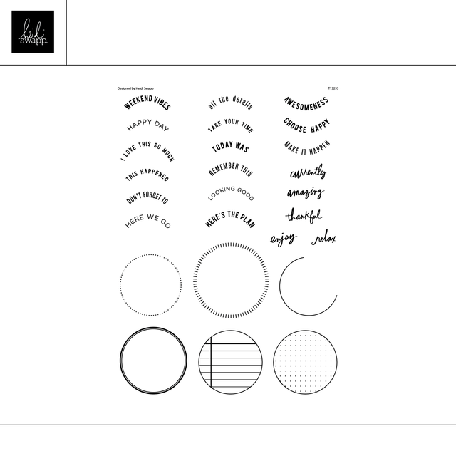 Digital This Happened Circle Seals 6×8 Stamp Set , 1 of 1