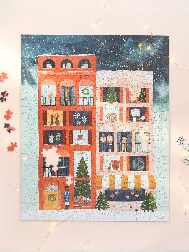 Christmas in the City - 500 Piece Jigsaw Puzzle, 5 of 8