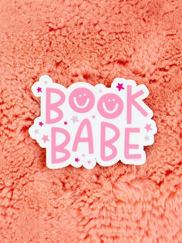 Book Babe Decal Sticker, 2 of 3