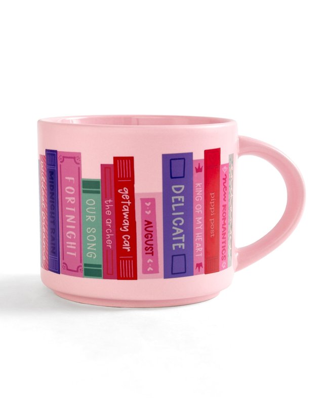 Book Tour Bookshelf Large Ceramic Mug, 4 of 5