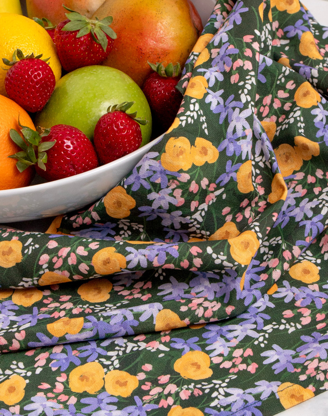 Odessa Kitchen Tea Towel, 1 of 2