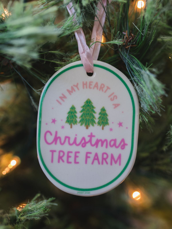 In My Heart Is A Christmas Tree Farm Ornament, 1 of 4